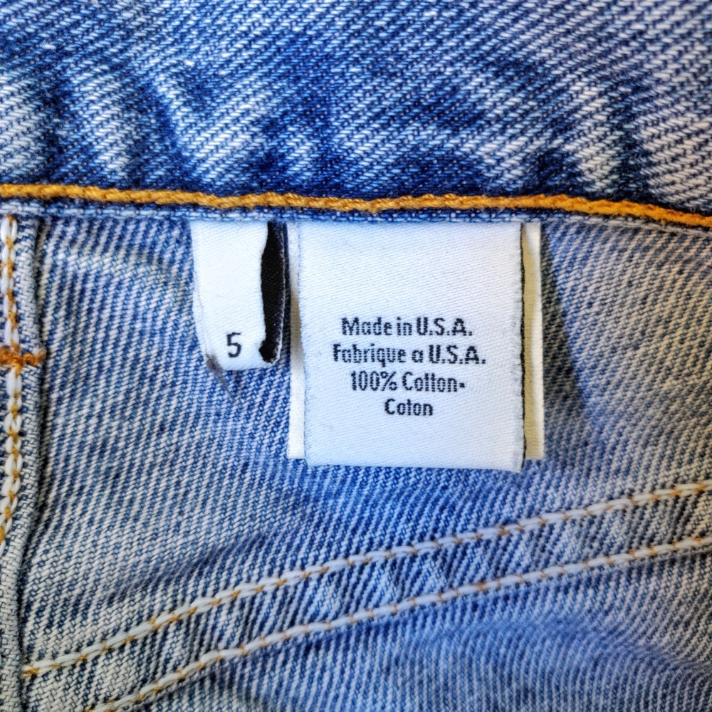 Calvin Klein Vintage Mom Jeans Ribcage Fit Juniors - Picture 8 of 9